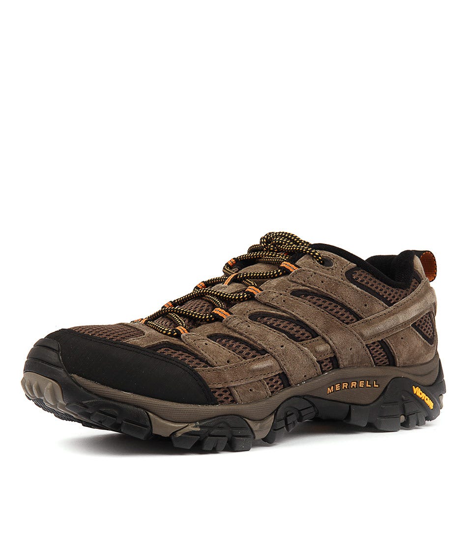 Moab 2 Ventilator Walnut Leather by Merrell Shop Online at