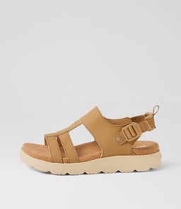 FLEUR BACKSTRAP ME BEAVER LEATHER