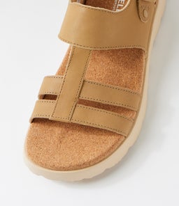 FLEUR BACKSTRAP ME BEAVER LEATHER