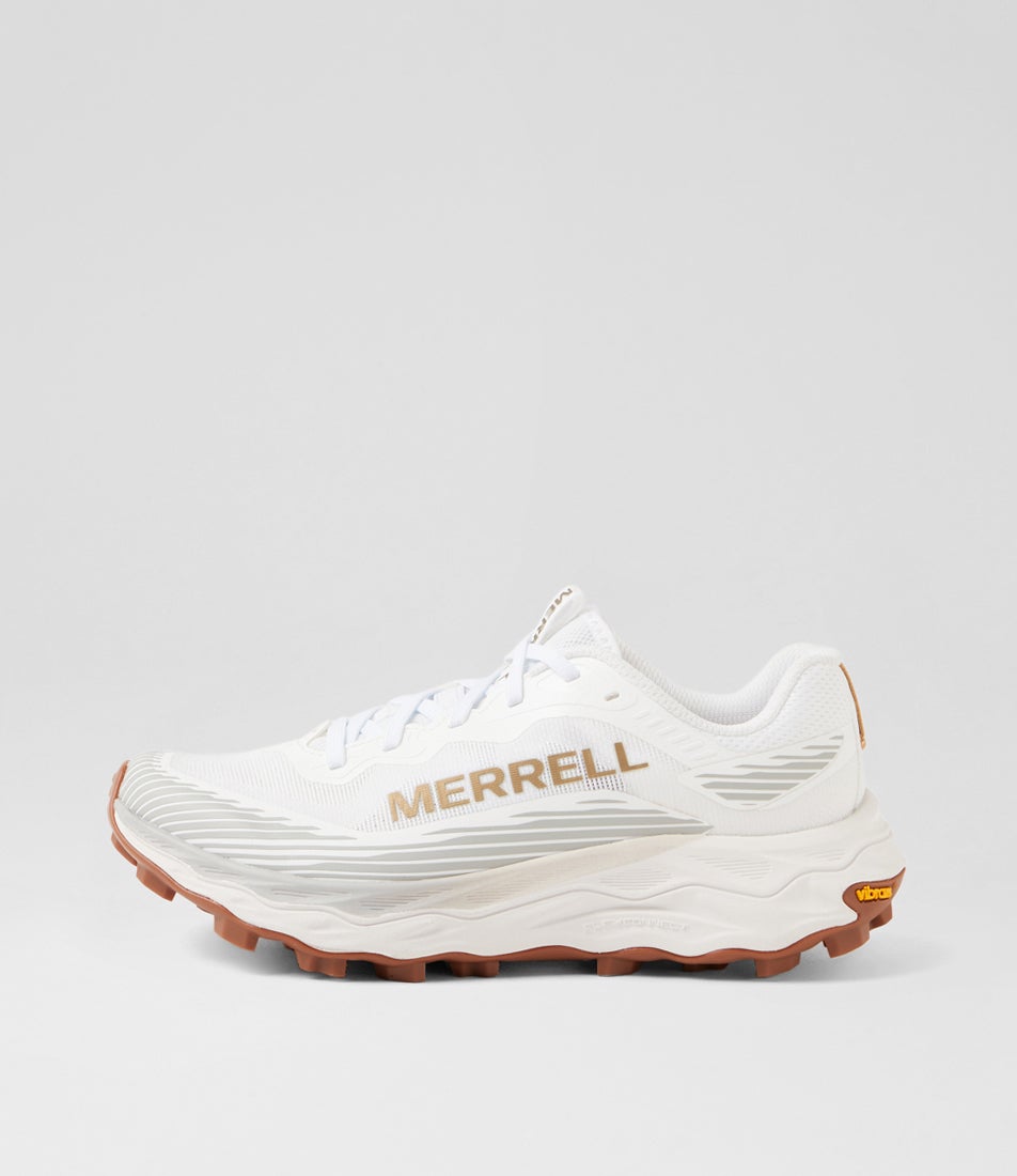 Agility Peak W White Gum Mesh Sneakers