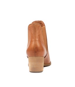 BELLE DK TAN LEATHER