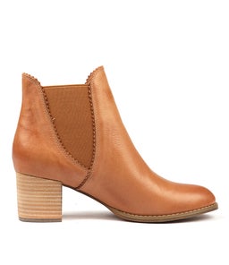 BELLE DK TAN LEATHER