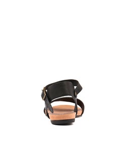 JIMBARA BLACK LEATHER