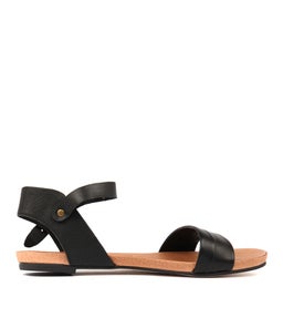 JIMBARA BLACK LEATHER