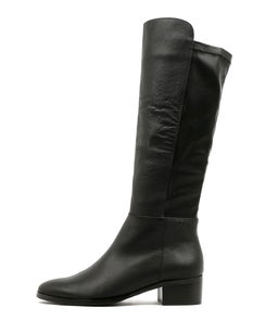 TATALEY BLACK LEATHER