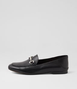 GINNAS BLACK SILVER LEATHER