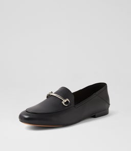 GINNAS BLACK SILVER LEATHER