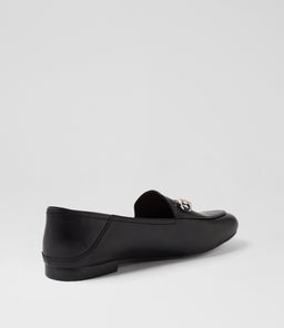 GINNAS BLACK SILVER LEATHER