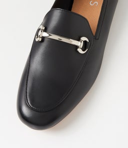GINNAS BLACK SILVER LEATHER