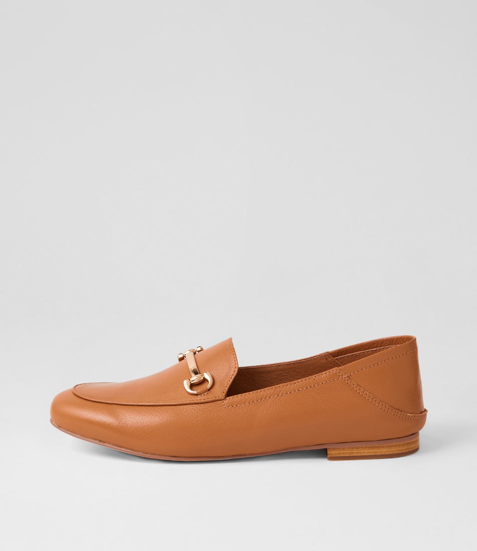 Ginnas Tan Leather Loafers Ginnas Tan Leather Loafers