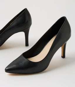 BERRI BLACK LEATHER