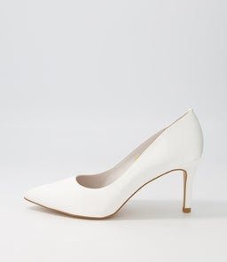 BERRI WHITE SATIN