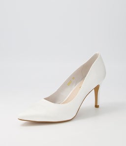 BERRI WHITE SATIN
