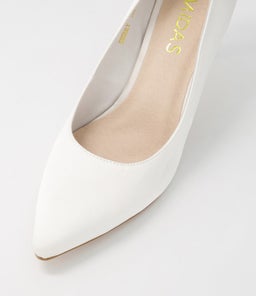 BERRI WHITE SATIN