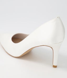 BERRI WHITE SATIN