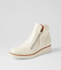 OLISE IVORY IVORY SOLE PATENT LEATHER