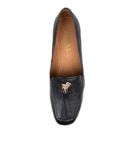 MARCELL BLACK LEATHER