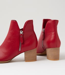 SHAINE DK RED LEATHER