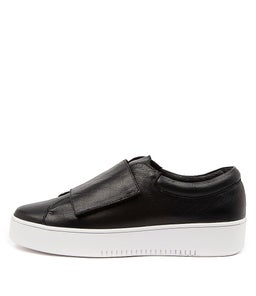 LEVIE MI BLACK WHITE SOLE LEATHER