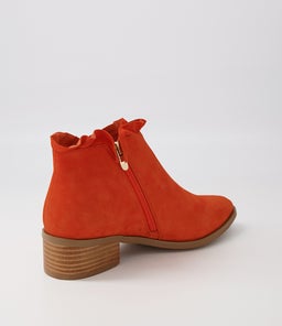 PRETTI MI ORANGE SUEDE