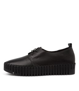 BROOKS MI BLACK BLACK SOLE LEATHER