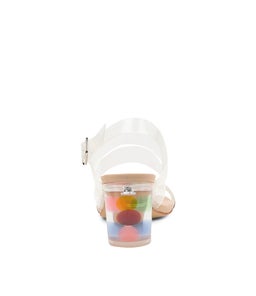 SKITTLES MI CLEAR BUBBLE VINYLITE HEEL