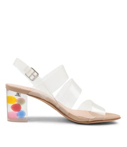 SKITTLES MI CLEAR BUBBLE VINYLITE HEEL