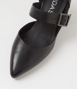 MATCHA MI BLACK LEATHER