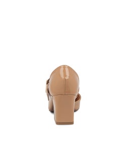 MATCHA MI CAMEL PATENT LEATHER