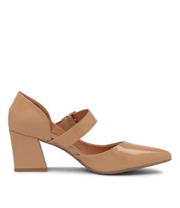 MATCHA MI CAMEL PATENT LEATHER