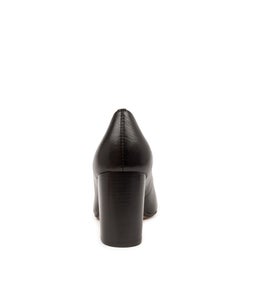 SABINE MI BLACK BLACK HEEL LEATHER