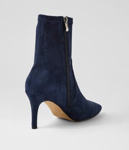 BEAUTY MI NAVY STRETCH MICROSUEDE