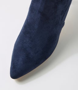 BEAUTY MI NAVY STRETCH MICROSUEDE