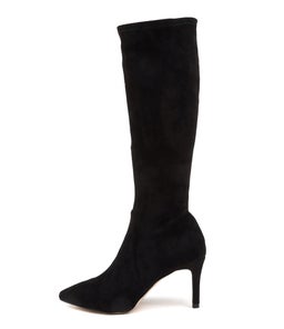 BOBI MI BLACK STRETCH MICROSUEDE