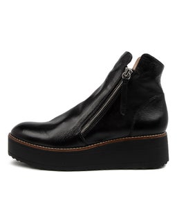 NENT MI BLACK BLACK SOLE LEATHER