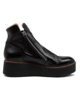 NENT MI BLACK BLACK SOLE LEATHER