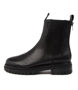 APPARENT MI BLACK LEATHER