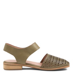 QESTA MI KHAKI LEATHER