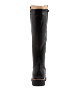 OLEVE MI BLACK BLACK SOLE LEATHER STRETCH SMOOTH