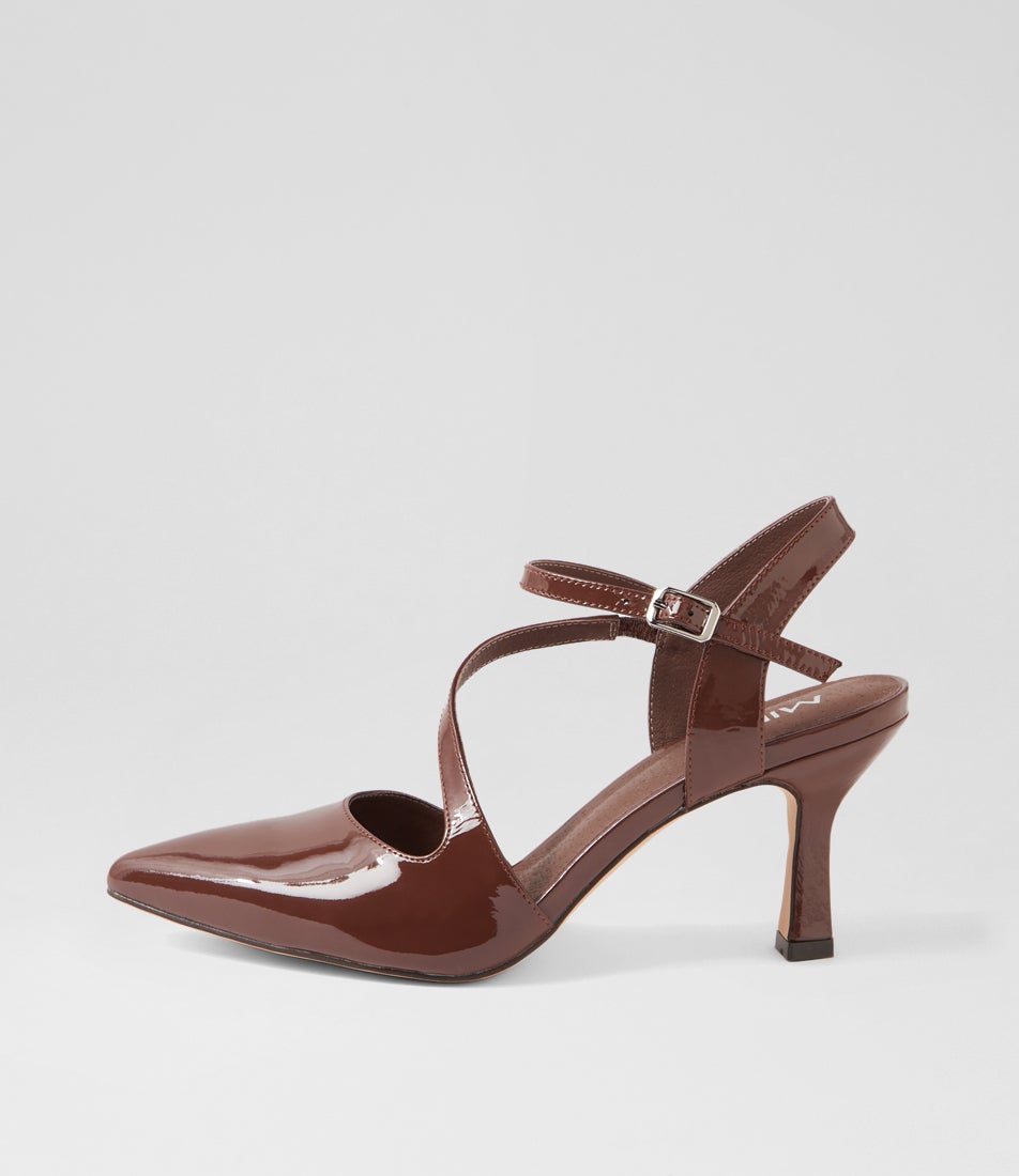 Lucca Choc Patent Leather Pump Heels Lucca Choc Patent Leather Pump Heels