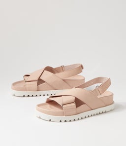 UMAR MI NUDE WHITE SOLE LEATHER