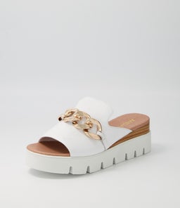 RAZZY MI WHITE WHITE SOLE LEATHER