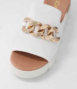RAZZY MI WHITE WHITE SOLE LEATHER