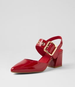 MADDOX MI DK RED PATENT LEATHER