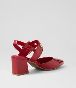 MADDOX MI DK RED PATENT LEATHER