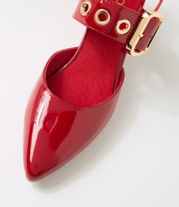 MADDOX MI DK RED PATENT LEATHER