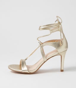 NORRINA MI PALE GOLD LIZARD LEATHER