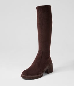 ZARAH MI CHOC STRETCH MICROSUEDE
