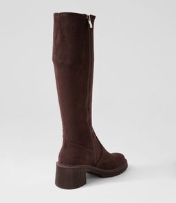ZARAH MI CHOC STRETCH MICROSUEDE