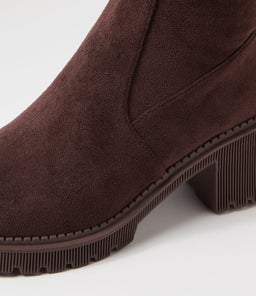 ZARAH MI CHOC STRETCH MICROSUEDE